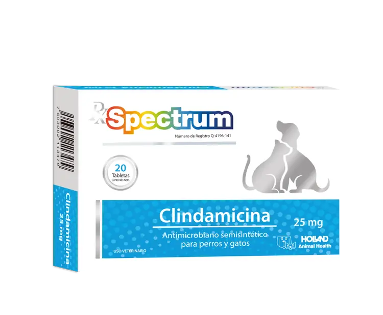 Rx Spectrum Clindamicina 25mg