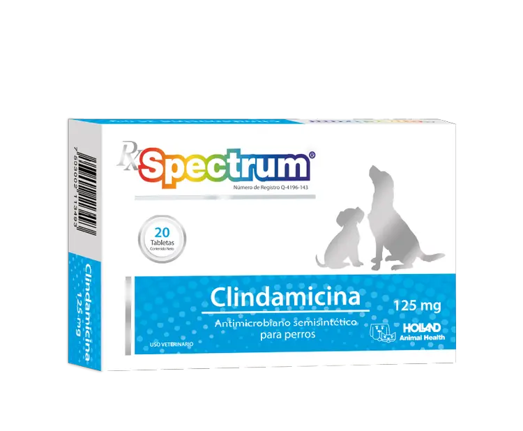 Rx Spectrum Clindamicina 125mg