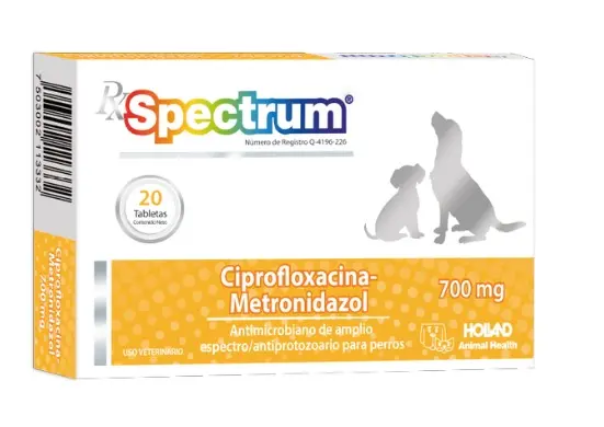 Rx Spectrum Ciprofloxacina-Metronidazol 700 mg