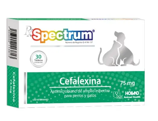Rx Spectrum Cefalexina - 75 mg  