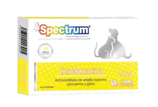 [25BF018] Rx Spectrum Enrofloxacina 50 mg